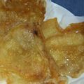 もりぼっくる's cooksnap of when they made 鶏皮せんべ～♪.