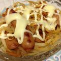 たなばたねずみ's cooksnap of when they made もやしとウインナーのキムチーズ.