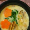 もりぼっくる's cooksnap of when they made 風邪に！小田巻蒸し(うどん入り茶碗蒸し).