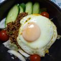 うめゆみこ's cooksnap of when they made 簡単！　タコライス！.