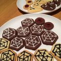 しろくまさん☆'s cooksnap of when they made ハロウィンに☆クモの巣の簡単クッキー♪.