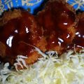 ryurikanas's cooksnap of when they made キャベツたっぷりメンチカツ★.