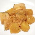 ayaakari's cooksnap of when they made ❋鮭とじゃがいもの味噌ﾊﾞﾀｰ煮❋.