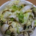 katu_yoshi's cooksnap of when they made 白菜の塩昆布合え.