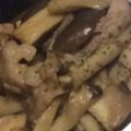 ぷーとんR's cooksnap of when they made 簡単♪きのこと豚バラ肉のバター醤油炒め.