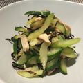 mittsu2's cooksnap of when they made 栄養士が作ったセロリの和え物♪.