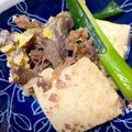 67luna's cooksnap of when they made あまから肉豆腐の卵とじ。.