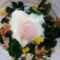 まやしゅうまま's cooksnap of when they made ホウレン草とベーコンのバター醤油炒め.