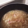 mipunya's cooksnap of when they made 簡単！甘くて美味しいたまねぎスープ.