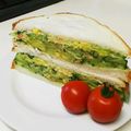 しじみごはん's cooksnap of when they made わさび漬け風酒かすのアボカドトースト.