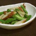 まっちぃなー's cooksnap of when they made ちくわとアスパラのからし和え.