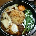 ともみろ's cooksnap of when they made めんつゆと土鍋を使った基本の鍋焼きうどん.