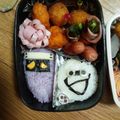 クックGYGF73☆'s cooksnap of when they made 妖怪ウォッチ☆キャラ弁ジミー・ウィスパー.