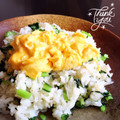 マイポ☆'s cooksnap of when they made 小松菜とじゃこの炒飯・ふわとろ卵のっけ.