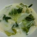 銀座のパパさん's cooksnap of when they made フェイク貝柱　白菜と裂きいかのクリーム煮.