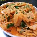 つー。＠たらこすぱ's cooksnap of when they made 豚肉と大根のオーロラソース炒め.