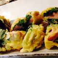 ととぷい's cooksnap of when they made 魚肉ソーセージと水菜の天ぷら.