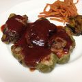 プチプチみかん's cooksnap of when they made 意外と簡単☆ピーマンの肉詰め.