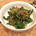 うぉーり's cooksnap of when they made ピーマンとじゃことミョウガ炒め☆.