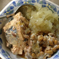 ぎょぴーぬ's cooksnap of when they made 春＊納豆＋新玉ねぎとさば水煮缶.