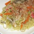 きらり流れ星's cooksnap of when they made パッタイ風みそ焼きそば.