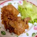 mayfair524's cooksnap of when they made 麺つゆで簡単生姜焼き.