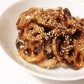 ゆりまる2011's cooksnap of when they made チョー簡単♪♪れんこんの甘辛酢炒め～♥♥.