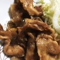 あずฅ•ω•ฅ's cooksnap of when they made 簡単！豚の生姜焼き.