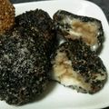 コニール３'s cooksnap of when they made 天津甘栗のごまだんご.