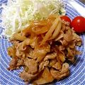 kero55's cooksnap of when they made 豚肉の生姜焼き.