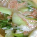 ゆりん♪S's cooksnap of when they made 超簡単☆チンゲンサイとカニカマの中華炒め.