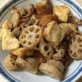 モカぷりん♪'s cooksnap of when they made 厚揚げと豚こまの煮物(^ω^).