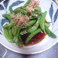 パオパン's cooksnap of when they made ＊スナップえんどうに、かけるだけ！＊.