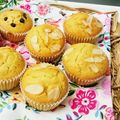 Kαi＊MαMα's cooksnap of when they made 簡単✿ふわふわアーモンドマフィン.