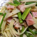 クック7LT4UP☆'s cooksnap of when they made アスパラとベーコンでペペロンチーノ♪.