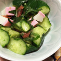 ☆みるひー★'s cooksnap of when they made ＊竹輪ときゅうりの梅しそ和え＊.