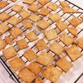 greenner's cooksnap of when they made おからクッキー？クラッカー？.