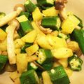 novaimar's cooksnap of when they made パパでもできる☆オクラとジャガイモ炒め☆.