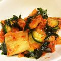 ☆Capri☆'s cooksnap of when they made きゅうりとキムチの和え物.