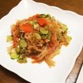 nao♡'s cooksnap of when they made もやしときゅうりの和え物.