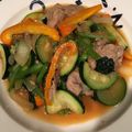 ｑｕｉｃｏ's cooksnap of when they made ☆簡単☆ズッキーニと豚の味噌炒め.