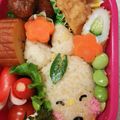 クックJCYQ3D☆'s cooksnap of when they made キツネくんおにぎり＊キャラ弁.