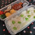 ゆけり３兄弟's cooksnap of when they made レンジで簡単！ほんだしで豆ごはん.