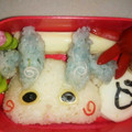 旦那教育中ママン's cooksnap of when they made キャラ弁♬妖怪ウォッチ　∮コマさん∮.