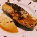 白銀のうさぎ's cooksnap of when they made 鮭♡♥バジルレモン風味ソテー.