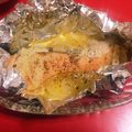 miutsuuun's cooksnap of when they made 簡単鮭のホイル焼き.