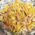 itn♡Q's cooksnap of when they made カレー風味♡豚こま・筍・キャベツ炒め.