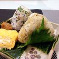 サンディサンディ's cooksnap of when they made しらすと胡麻の大葉おにぎり.