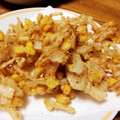 taku☆momo☆'s cooksnap of when they made 玉ねぎとコーンだけのミニかき揚げ☆お弁当.