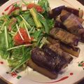 Kawwwna's cooksnap of when they made ♡さつまいもの肉巻♡.